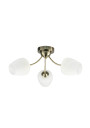 Zina ceiling light 3xE27 patynowy 54 cm