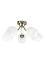 Zina ceiling light 5xE27 patynowy 54 cm