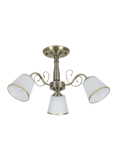 Lampa sufitowa Losanna 3xE27 patynowy 54 cm
