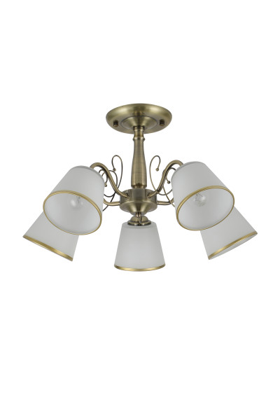 Lampa sufitowa Losanna E27 patynowy 54 cm