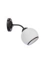 Marinen wall light 1xE27 black / white 24 cm