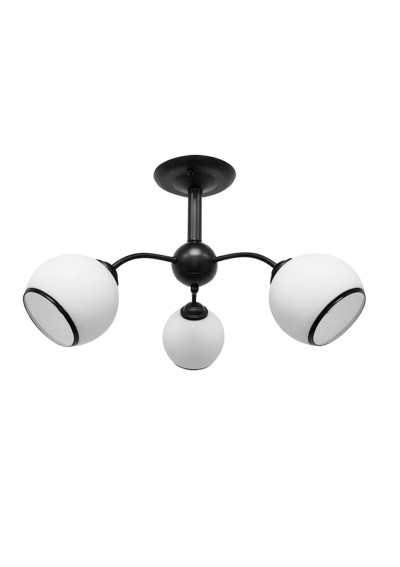 Marinen ceiling light 3xE27 black / white 56 cm