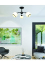 Marinen ceiling light 3xE27 black / white 56 cm - product image 1