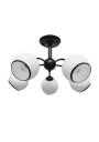 Lampa sufitowa Marinen 5xE27 czarny + biały 56 cm