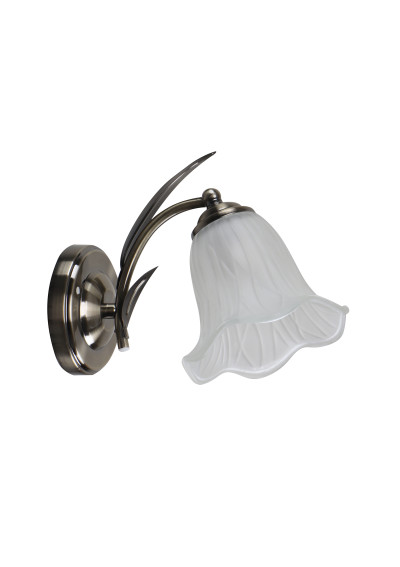 Lampa ścienna Antiqa 1xE27 patynowy 24 cm