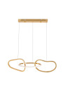 Anneli pendant light 30 W LED 3000 K gold 80 cm