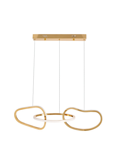 Lampa wisząca Anneli 30 W LED 3000 K złoty 80 cm