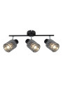 Bill ceiling light 3xE27 black 71 cm