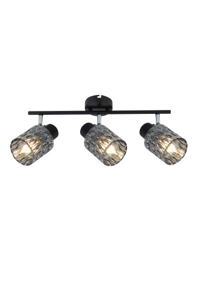 Lampa sufitowa Bill 3xE27 czarny 71 cm