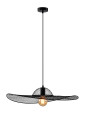 Deco pendant light 1xE27 black 60 cm