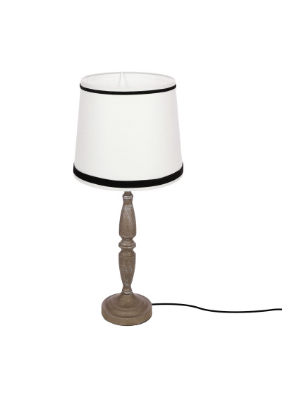 Cardinale table lamp 1xE27 grey 25 cm
