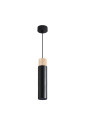 Gu10 pendant light 1xGU10 black 5,5 cm