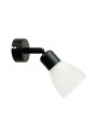 Costa wall light 1xE14 black 17 cm