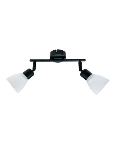 Costa ceiling light 2xE14 black 46 cm