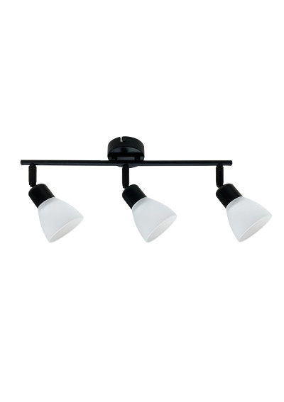 Lampa sufitowa Costa 3xE14 czarny 52 cm