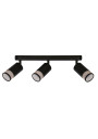 Lampa sufitowa Gu10 3xGU10 czarno złoty 48 cm