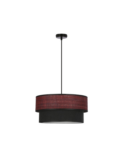 E27 pendant light 1xE27 black 35 cm