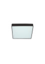 Quattro ceiling light 18 W LED 4000 K black 35 cm