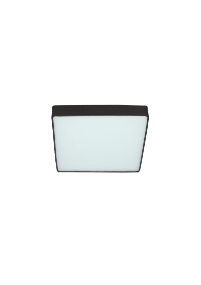 Quattro ceiling light 18 W LED 4000 K black 35 cm
