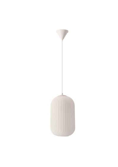 Lampa wisząca Cresto 1xE27 biały 20 cm