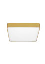 Quattro ceiling light 18 W LED 4000 K mosiężny 35 cm