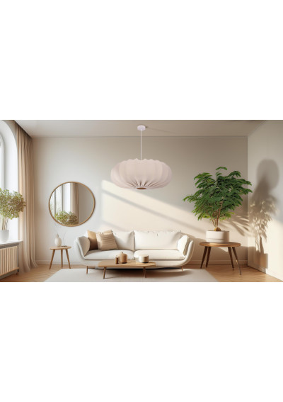 Cafee pendant light 1xE27 beige 66 cm - product image 2