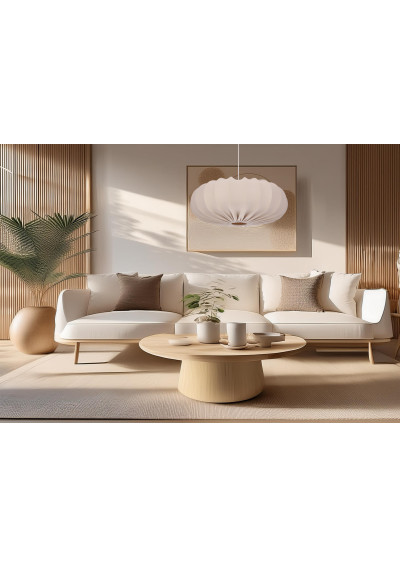 Cafee pendant light 1xE27 beige 66 cm - product image 4