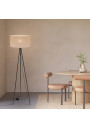 Shanti floor lamp 1xE27 black 144 cm - product image 1