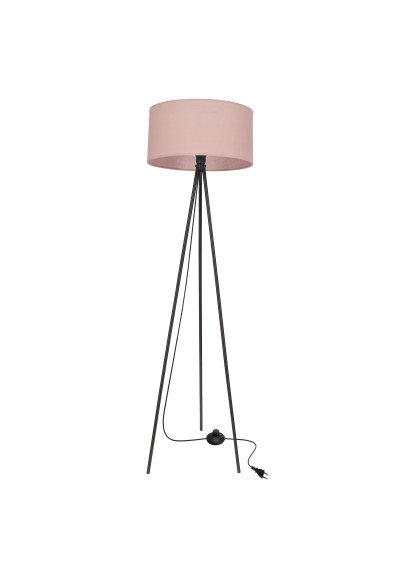Lampa podłogowa Shanti 1xE27 czarny 144 cm