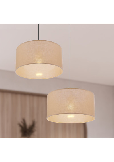 Shanti pendant light 1xE27 black 40 cm - product image 1
