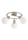 Lampa sufitowa Novo 3xE14 srebrny 45 cm