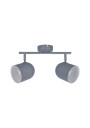 Lampa sufitowa Azuro 2xE27 szary mat 38 cm - zdjęcie produktu 1