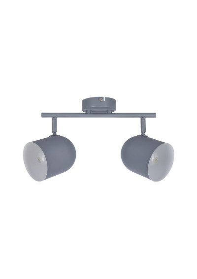 Lampa sufitowa Azuro 2xE27 szary mat 38 cm - zdjęcie produktu 1