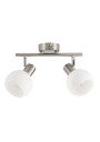 Novo ceiling light 2xE14 silver 30 cm