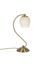 E27 table lamp 1xE27 patynowy / cream 21 cm