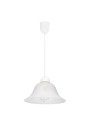 Lampa wisząca Lenis 1xE27 biały 25 cm