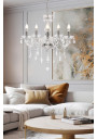 E14 pendant light 5xE14 transparent 56 cm - product image 1