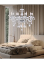 Lampa wisząca E14 8xE14 transparentny 67 cm - zdjęcie produktu 1