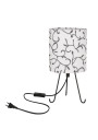 E14 table lamp 1xE14 black / white 14 cm