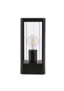 Lampa ogrodowa stojąca Cissus 1xE27 czarny 27 cm