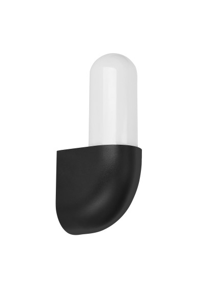 Gu10 outdoor wall light 1xGU10 black 9,5 cm
