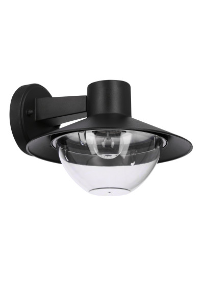 E27 outdoor wall light 1xE27 black 27 cm