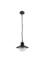 E27 pendant light 1xE27 black 24 cm