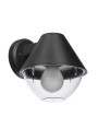 Kinkiet zewnętrzny E27 1xE27 czarny 20,5 cm