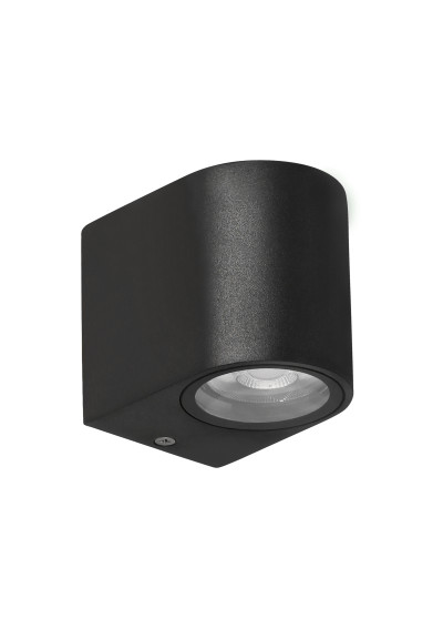 Kinkiet zewnętrzny Gu10 1xGU10 czarny 9 cm