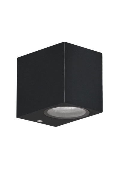Kinkiet zewnętrzny Gu10 1xGU10 czarny 9 cm