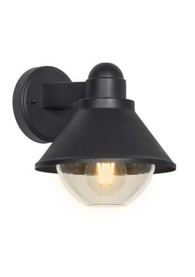 E27 outdoor wall light 1xE27 black 23,5 cm