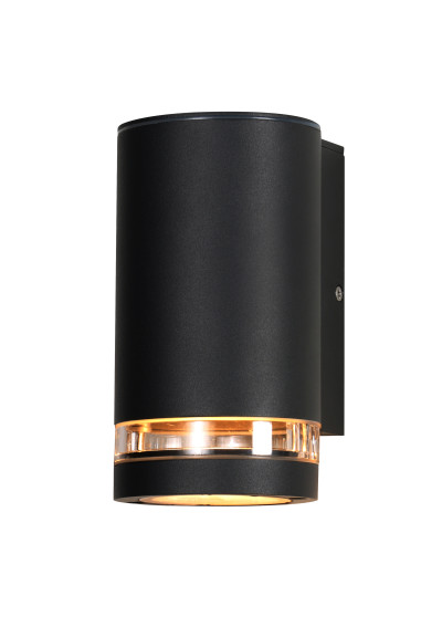 Kinkiet zewnętrzny Gu10 1xGU10 czarny 10,5 cm