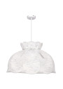 Lampa wisząca Rossini 1xE27 biały 52 cm