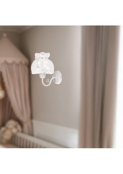 Lampa ścienna Rossini 1xE27 biały 20 cm - zdjęcie produktu 2